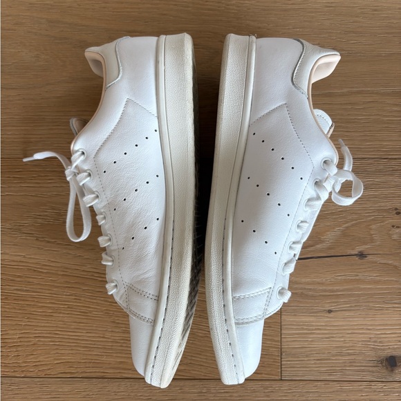 Adidas Stan Smith White and Cream Casual Shoes, size 10.5 men’s - Picture 5 of 7